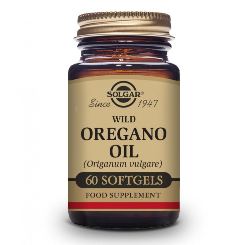 SOLGAR Olio di origano selvatico (Origanum Vulgare) 60 Softgel