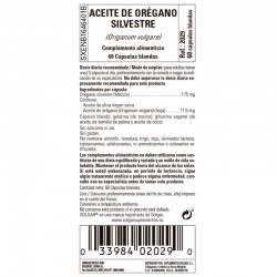 SOLGAR Wildes Oreganoöl (Origanum Vulgare) 60 Kapseln