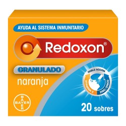 REDOXON Granulado Vitamina C y Zinc Sabor Naranja 20 Sobres