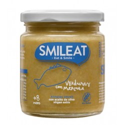 SMILEAT Bio-Gemüseglas mit Seehecht 230g