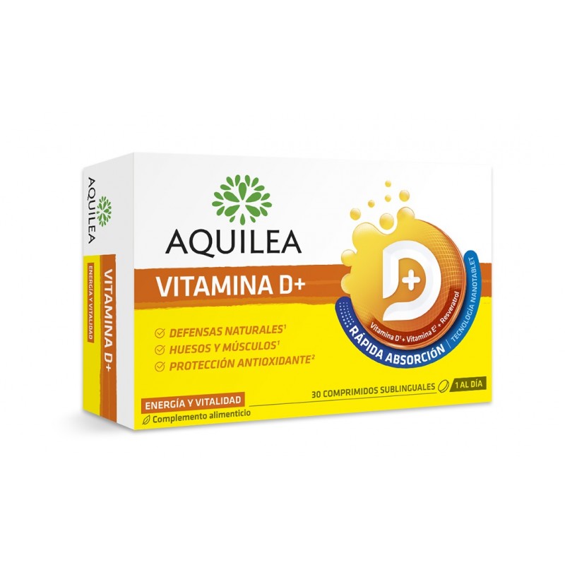 AQUILEA Vitamina D+ (30 comprimidos sublinguais)