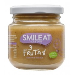 SMILEAT Bio Drei-Früchte-Glas 130g