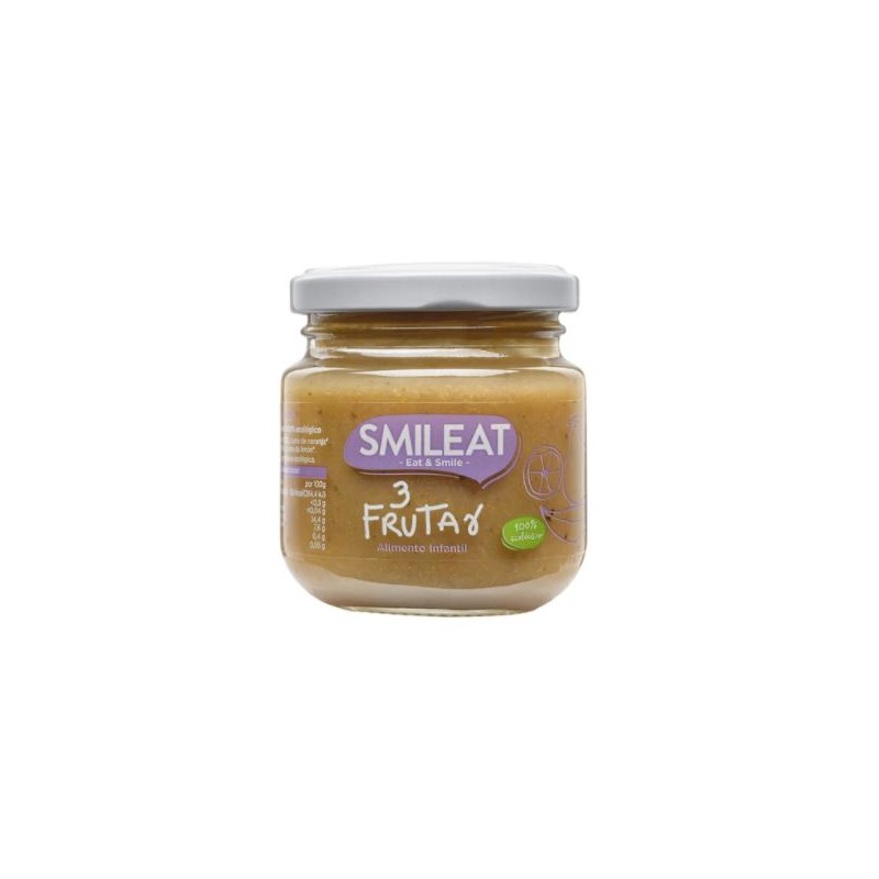 SMILEAT Vaso Tre Frutti Biologici 130g SMILEAT Vaso Tre Frutti Biologici 130g