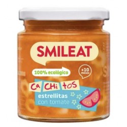 SMILEAT Bio-Glas Cachitos Estrellitas Nudeln mit Tomate 230g