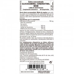 SOLGAR Glucosamina Condroitina MSM Concentrato 60 compresse