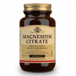 SOLGAR Magnesiumcitrat 60 Tabletten