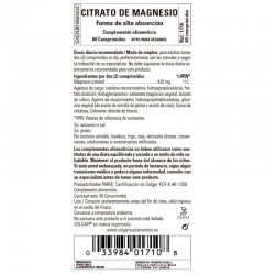 SOLGAR Citrato de Magnésio 60 Comprimidos