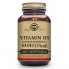 SOLGAR Vitamina D3 1000iu (25µg) 100 Cápsulas Blandas