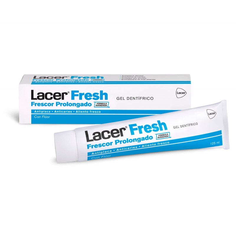 LACER Frisches Zahnpasta-Gel 125ml
