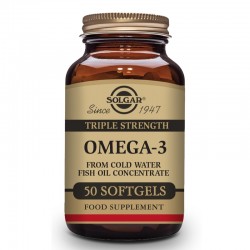 SOLGAR Omega-3 Tripla Concentração 50 Cápsulas Softgel