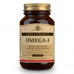 SOLGAR Omega-3 Dreifachkonzentration 50 Kapseln