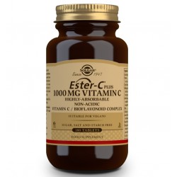 SOLGAR Ester-C Plus 1000mg Vitamina C 180 Comprimidos