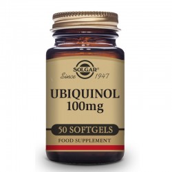 SOLGAR Ubiquinol 100mg Reduced Form of Co-Q10 (50 Softgels)