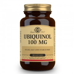 SOLGAR Ubiquinol 100 mg Forme réduite de Co-Q10 (50 gélules)