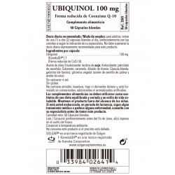 SOLGAR Ubiquinol 100 mg, reduzierte Form von Co-Q10 (50 Softgels)