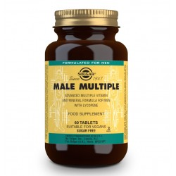 Complexo vitamínico múltiplo masculino SOLGAR para homens 60 comprimidos