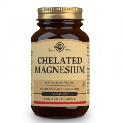 SOLGAR Chelated Magnesium 100 Tablets