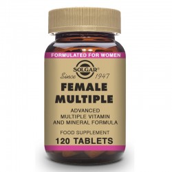 SOLGAR Suplemento Múltiplo Feminino para Mulheres 120 Comprimidos