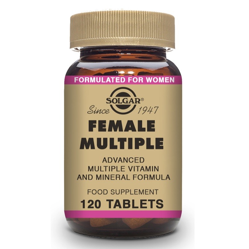 SOLGAR Female Multiple Supplement for Women 120 Tablets