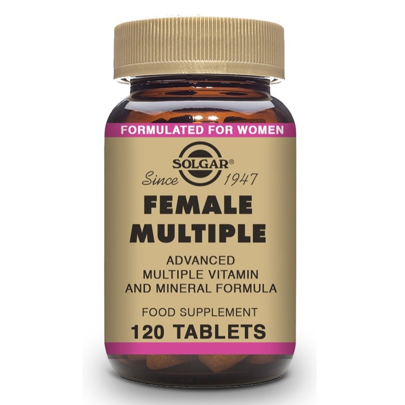 SOLGAR Suplemento Múltiplo Feminino para Mulheres 120 Comprimidos SOLGAR Suplemento Múltiplo Feminino para Mulheres 120 Comprimidos