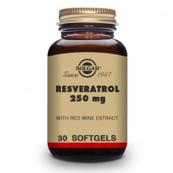 SOLGAR Resvératrol 250 mg avec extrait de vin rouge 30 gélules
