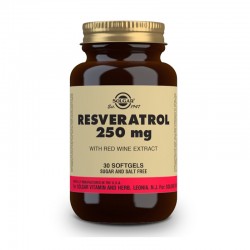 SOLGAR Resveratrol 250mg with Red Wine Extract 30 Softgels