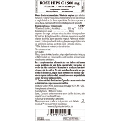 SOLGAR Vitamina C con rosa canina (rosa canina) 1500 mg (180 compresse)