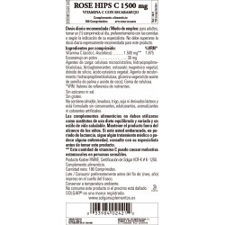 SOLGAR Vitamine C à l'églantier (églantier) 1500 mg (180 comprimés)