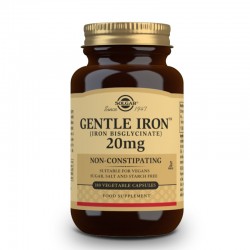 SOLGAR Sanftes Eisen 20mg (180 pflanzliche Kapseln)