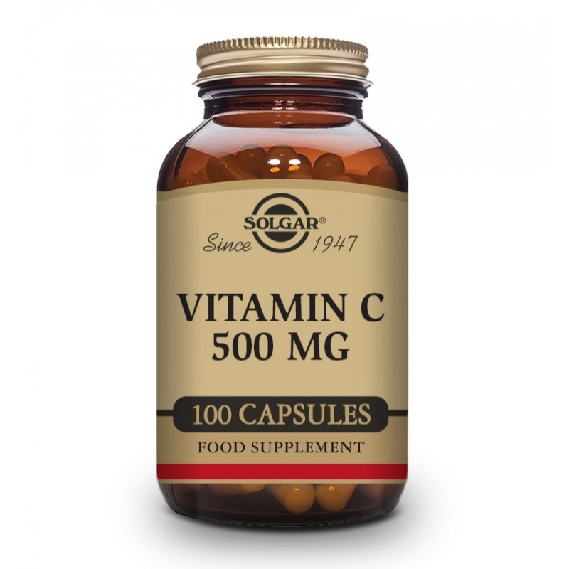 SOLGAR Vitamin C 500 mg 100 Gemüsekapseln