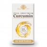 SOLGAR Curcumine à spectre complet 185x (30 gélules)