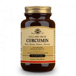 SOLGAR Vollspektrum Curcumin 185x (30 Softgels)