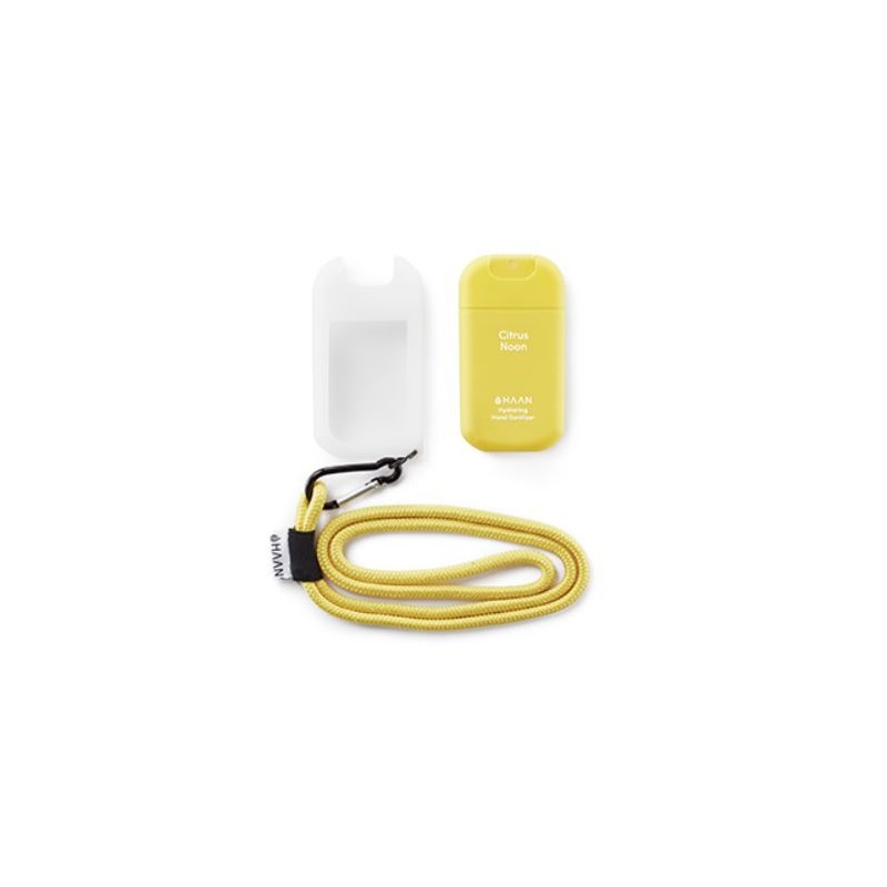Porta gel HAAN con cordino giallo