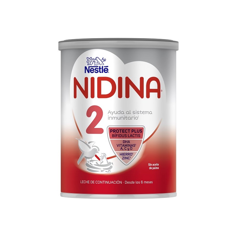 NIDINA 2 Folgemilch für Säuglinge 800g NIDINA 2 Folgemilch für Säuglinge 800g