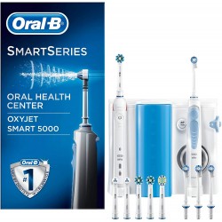 ORAL-B Oxyjet Smart 5000 Oral Hygiene Center: Irrigator + Electric Toothbrush