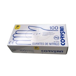 Nitrile Gloves Powder Free Latex Free Size S 100 units -CORYSAN-