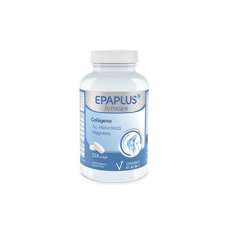 EPAPLUS Arthicare Colágeno + Ácido Hialurónico + Magnesio 224 Comprimidos