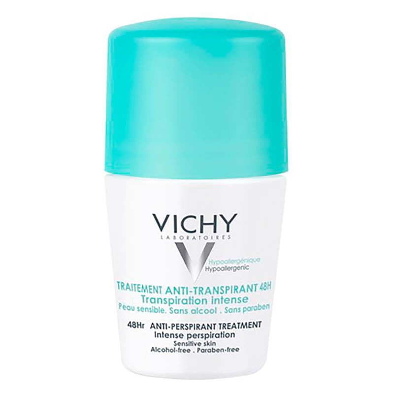 VICHY Desodorizante Antitranspirante 48h Roll-On Intenso 50ml
