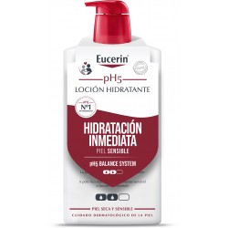 EUCERIN pH5 Feuchtigkeitslotion für empfindliche Haut 1L