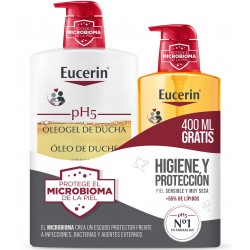 EUCERIN pH5 Oleogel de Ducha 1000ml + 400ml GRATIS