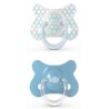 SUAVINEX Fusion Latex Pacifier 4-18 Months x2 (Blue)