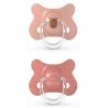 Ciuccio SUAVINEX Fusion Latex 4-18 Mesi x2 (Orsetto Rosa)
