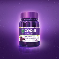 VICKS ZzzQuil Natura Melatonin Schlafmittel 30 Gummies