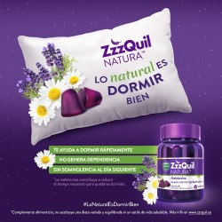 VICKS ZzzQuil Natura Melatonin Sleep Aid 60 Gummies