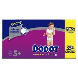 DODOT Pannolini Attività Scatola Extra Misura 5 (96 Unità)