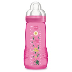 MAM Easy Active Baby Bottle 330ml Pink