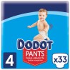 Calça DODOT Tamanho 4 (9-15 Kg) 33 unidades