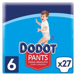 Pantaloni DODOT Taglia 6 (+15 Kg) 27 unità