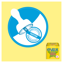 EVAX Compressa Normal Fina e Segura Sem Asas 16 Unidades