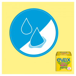 EVAX Compressa Normal Fina e Segura Sem Asas 16 Unidades